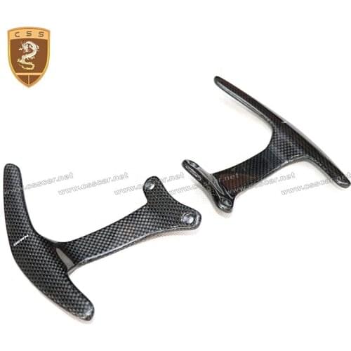 Carbon Fibre Interior Car Accessories For Ferrari 488 Shift Paddle Gtb Spider