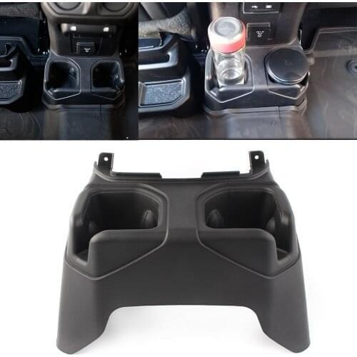 Car Console Cup Holder for Jeep Wrangler JL 2018 2019 Rear Floor Accessories