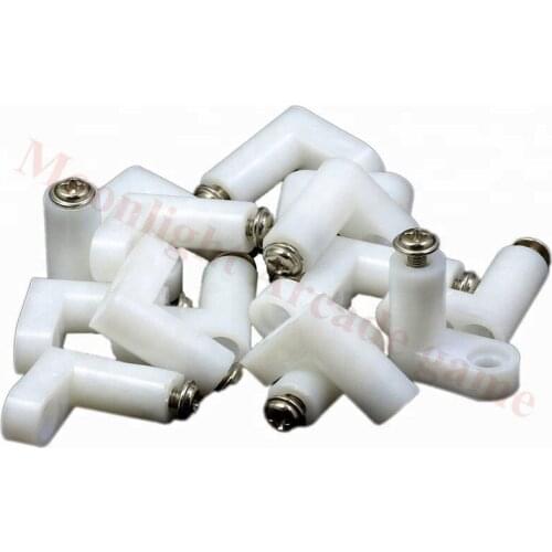 Free Shipping 100 pcs/lot L Type PCB feet with screw for arcade jamma game board PCB Mounting Feet