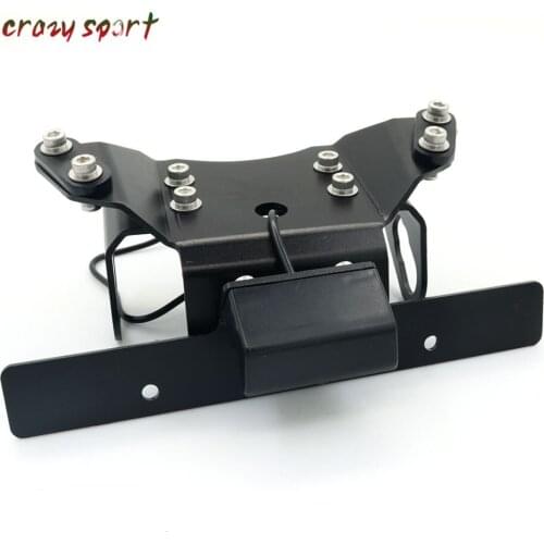 License Plate Holder For KAWASAKI ER-6N ER6N ER-6F ER6F 09-11 NINJA 400 10-12 Fender Eliminator Registration Plate Bracket