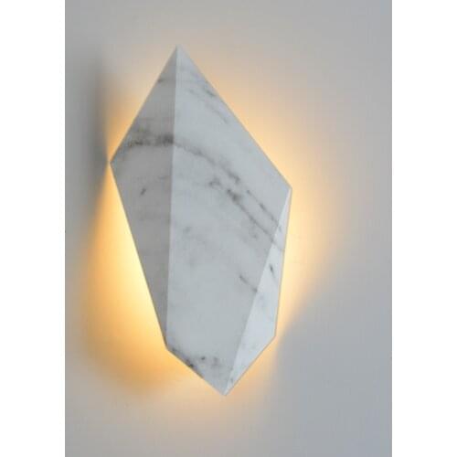 Creativ Nordic Wall Light Led Wood Stone Imitation Design Interior Decor Wall Sconce Hotel Corridor TV Background Lamp