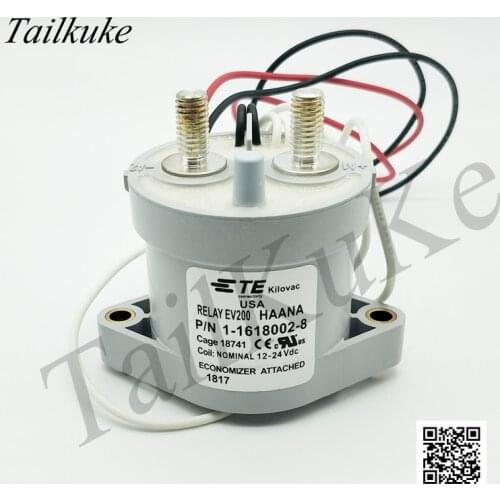 Original New Ceramic High Voltage DC Contactor EV200HAANA Digital Part Number 1-1618002-8
