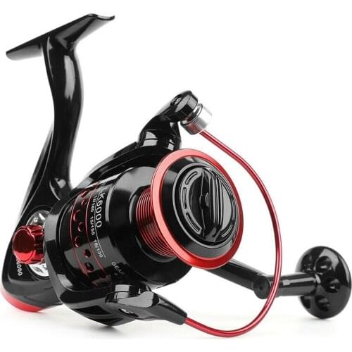 Fishing Spinning Reel Metal Spool 5.2:1 13BB Ball Bearings Carp Fishing Reel BK2000-7000 Metal Line Cup Sea Tackle