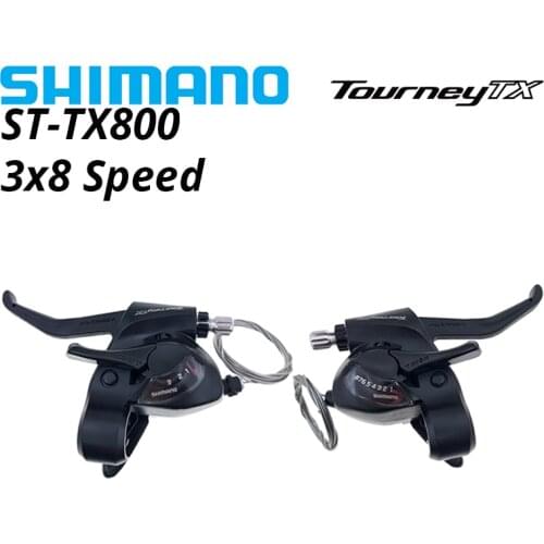 Shimano TOURNEY TX800 Shifter Lever ST-TX800 EF51 EF56 3x8 Speed For MTB Mountain bike 24 Speed