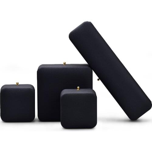 Oirlv Black Jewelry Box Ring Pendant Bracelet Jewelry Storage Box Jewelry Box Proposal Anniversary Birthday Gift Box