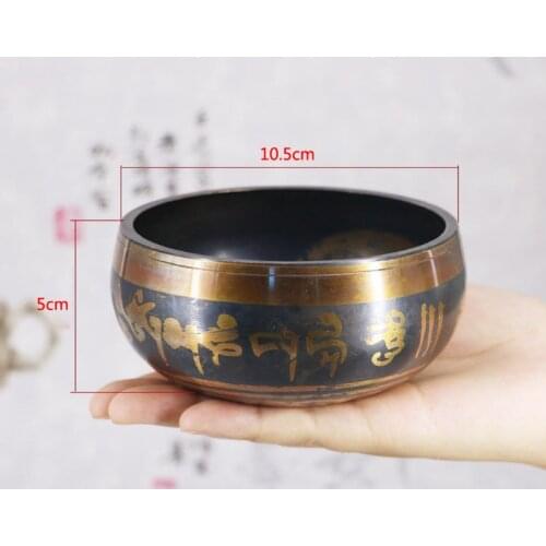 Tibetan Bowl Singing Bowl Nepalese Buddhist Tibetan Chanting Yoga Chakra Healing Meditation Bowl Religion Belief Home Decoration
