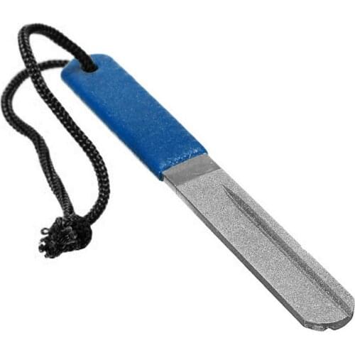 50%HOT Double Sided Fishing Hook Sharpener Sharpening Hone Stone Fly Accessories Tool