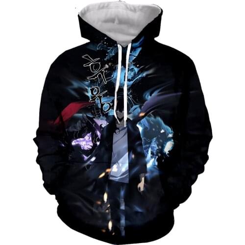 Fashion Solo Leveling 3d Printed Hoodie Men/women Funny New Fashion Pop Causal Long Sleeves Sweatshirts Oversize Top