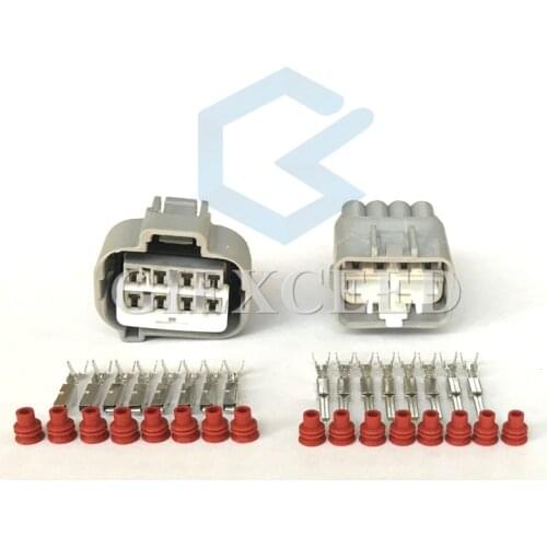 8 Pin 90980-10897 90980-10896 Automotive Connector Reversing Radar Assembly Plug PDC Socket For Honda XRV CRV Toyota Supra MK4