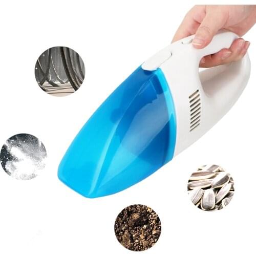 12V 60W Mini Handheld Vacuum Cleaner Car Accessories Car Vacuum Cleaner Super Suction Car Wet & Dry Dual-use Cleaning