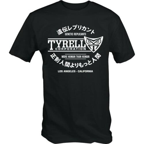 Tyrell Corporation Runner Blade Corp Replicant Nexus Sci Fi Movie Themed T Shirt 2019 New Fashion Short Sleeve Design T Shirt