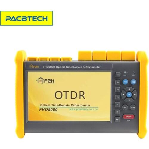 Grandway Original FHO5000 Sm Otdr 1310/1550nm 35/33db Built-In Power Meter VFL Touch Screen IOLM 100km