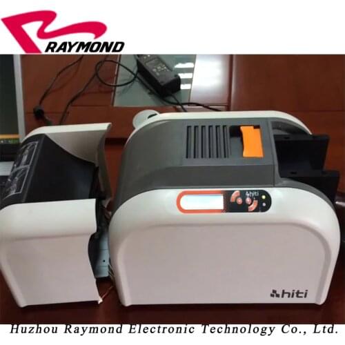 Hiti CS220e card printer dual side transparent card printer