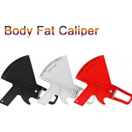 Colors 0-80MM Body Fat Caliper Slim Guide Skinfold Caliper Body Fat Tester Body Fat Monitor Women Men Fat Measure Tool