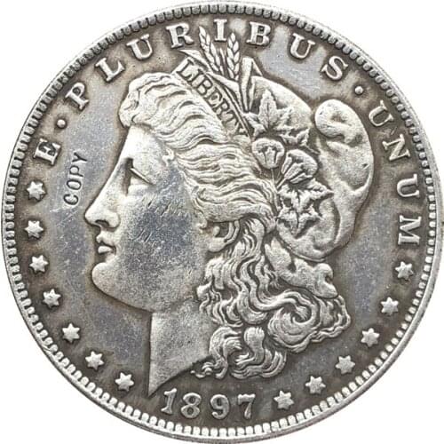 1897 USA Morgan Dollar coins COPY