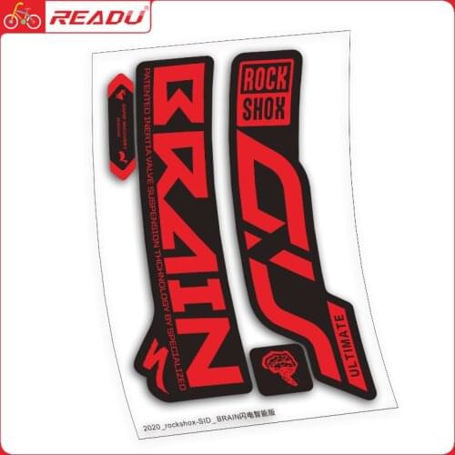 2019 rockshox sid brain smart version front fork sticker mountain bike bicycle mountain bike stickers bicycle protection