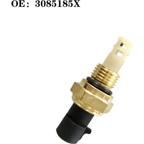 The new model is suitable for Cummins engine ISM11/R300LCC-5/R405-7/R455-7 air temperature sensor OE: 3085185X Made in China