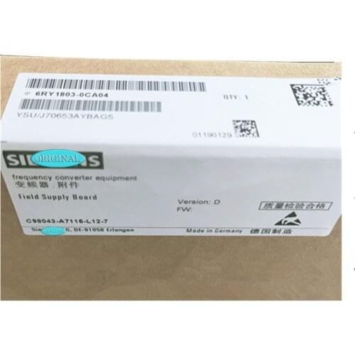 New Original packaging 1 year warranty 6RY1803-0CA04{No.24arehouse spot} Immediately sent