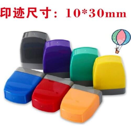 Custom DIY Stamper Self-Inking Stamp chapter Photosensitive seal Customized company name Logo Scrapbooking/Card/Wedding ink pad