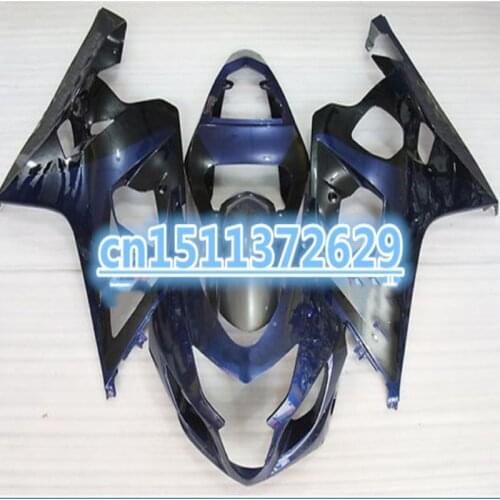 ABS Plastic Blue Fairing for GSXR 600 750 04-05 K4 GSX-R 600 750 2004 2005 GSXR600 GSXR750 04 05