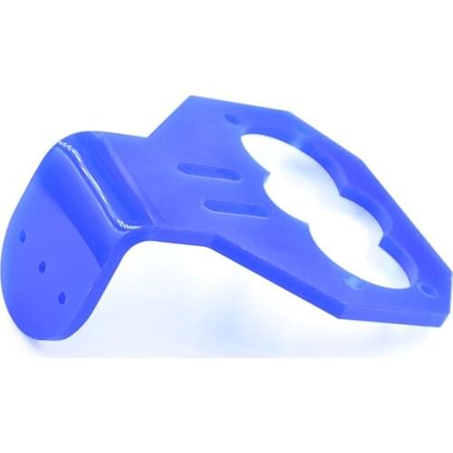 10PCS/LOT Cartoon Ultrasonic Sensor Mounting Bracket for HC-SR04 Smart Car Blue Color