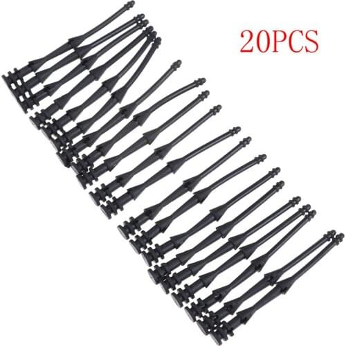 20Pcs 65mm Screw Pin Rivet Rubber PC Fan Noise Absorbtion Fans Anti Vibration Mount Silicone Screws Noise Reduction Equipment