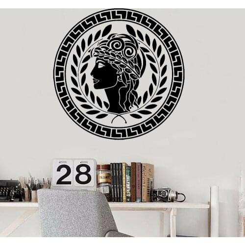 Antique Gods Wall Decal Goddesses Art Door Window Vinyl Stickers Bedroom Living Room Dorm Office Interior Decor Wallpaper E155