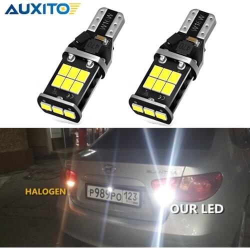 2Pcs T15 W16W Led Canbus Car Bulb White DC 12V Car Reverse Back Light For Nissan Qashqai J11 J10 Juke Nissan X Trail T32 T31