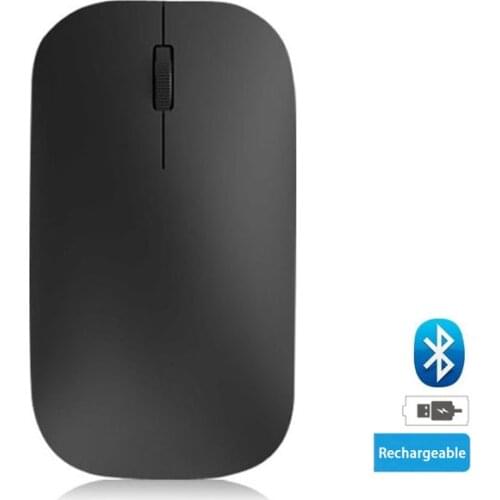 Bluetooth Mouse 3.0 Wireless Rechargeable 2.4Ghz USB Optical Ultra Thin Silent 1600DPI Mouse For Windows Android Mac IOS