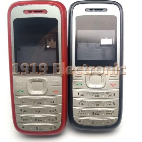 New Full Phone Housing Cover Case+Russian or English Or Hebrew Keypad For Nokia 1200