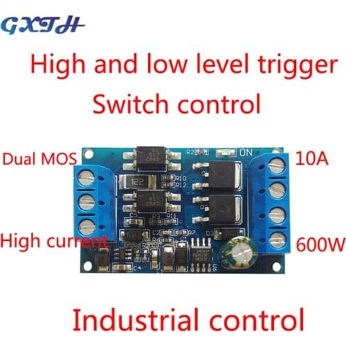 Motor Driver High-Power MOS FET Trigger Drive Switch Module PWM Adjustable Controller DC4 -60V Stepper Motor Driver Board