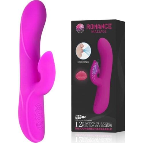 Erotic G Spot Vagina Dildo Vibrator Clitoris Sucker Blowjob Oral Sucking Rabbit Vibrator Goods for Adults Sex Toys for Woman