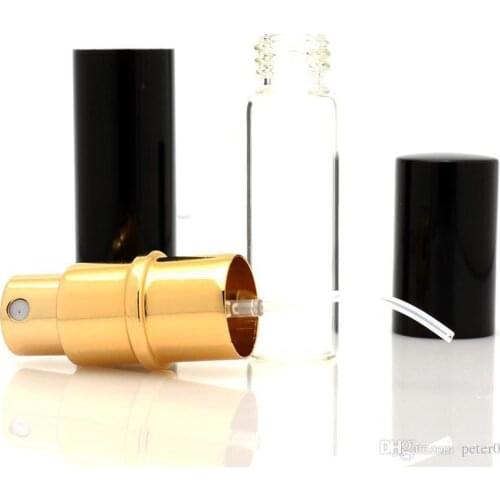 Compare with similar Items 5ML Perfume Spray Bottles Mini Portable Refillable Perfume Atomizer Black&Gold Color Scent-bottle Fa