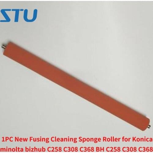 1PC New Fuser Sponge Roller for Konica minolta bizhub C258 C308 C368 BH C258 C308 C368 Roller