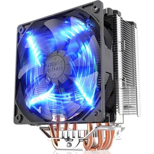 PCCOOLER Donghai X5 1216 Desktop Computer Host Copper Tube CPU Radiator Multi-Platform ligent Temperature Control LED Fan
