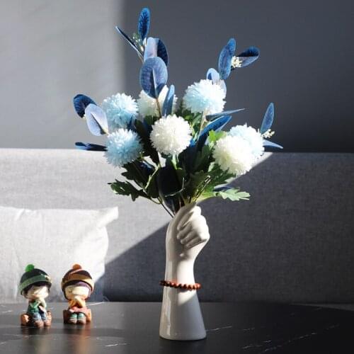 Modern ceramic small vase water culture living room creative Nordic minimalist decoration desktop flower arrangement ornaments