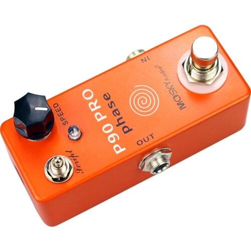 Moskyaudio P90 Pro Phase Pedal Electric Guitar Parts Accessories for Guitar Kit Phase Effector Synthesizer Musical Instruments