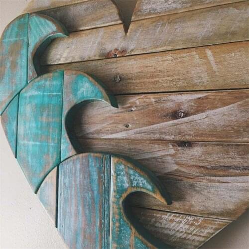 Heart Shape Wall Hanging Pendant Ornament 40x40cm Home Decor for Friends Families