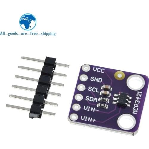 MCP3421 I2C SOT23-6 delta-sigma ADC Evaluation Module Board For PICkit Serial Analyzer Module GY-MCP3421