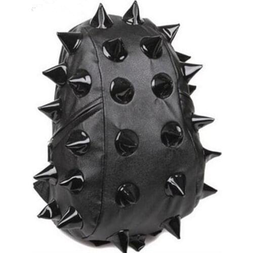 New Fashion Men Women Rivet Backpacks High Quality Unisex Student School Bag Female Male Computer Bag High Capacity Travel Bag