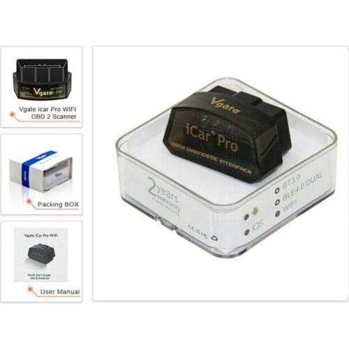For iOS Android Code Reader Wifi Bluetooth 4.0 Version OBD2 OBDII Scanner Car Auto Diagnostic Tool