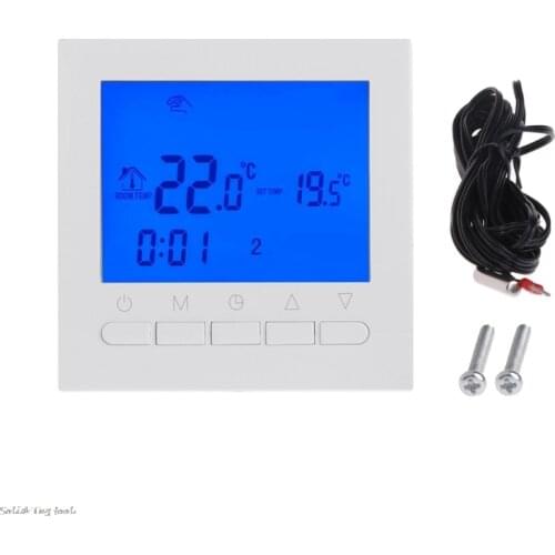 Gas Boiler Heating Thermostat Room Temperature Controller Regulator Weekly