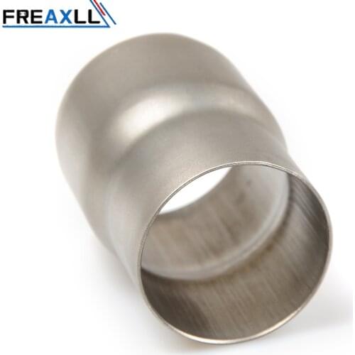 Universal 61mm-51mmMotorcycle Modified exhaust Muffler pipe Adapter Reducer Connector Pipe Tube For Honda CRF230 F CRF 230