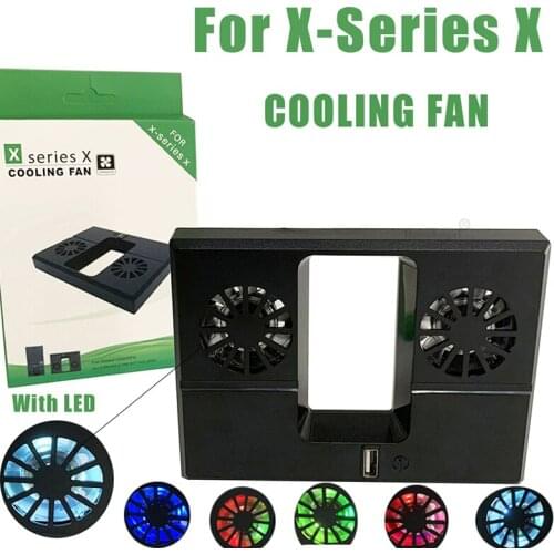 Game Console Fan Cooling for XBOX Series X Host Side Mount Vertical Cooler Heat Sink Electrical Appliance Accessories