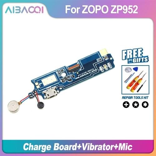 Brand New Micro USB Plug Charge Board With Vibrator Microphone For ZOPO Speed 7 Plus/ZP952 Cell Phone