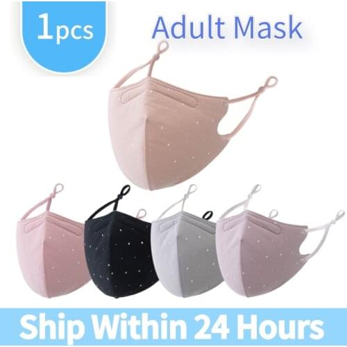 1pc Adult Reusable Washable Face Mask Halloween Cosplay Print Adjustable Breathable Windproof Mask Маска Mascarilla Reutilizable