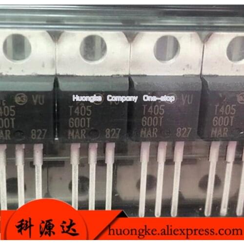 10PCS/LOT T405-600B 600V 4A TO-252 T405-600 405-600B T40560 T405-600T TO-220 T405-600H TO-251 Thyristor TRIAC 600V 31A