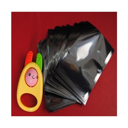 Wholesale 1000Pcs/Lot 6*8cm Anti Static Shielding Storage Bags ESD Anti-Static Pack Bag Open Top Antistatic Package Bag