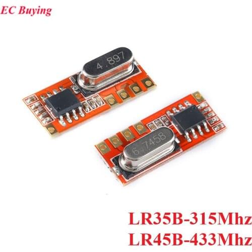 315MHz LR35B ASK Superheterodyne Wireless Receiver Module RF Remote Control Board LR35B-315Mhz DIY Electronic