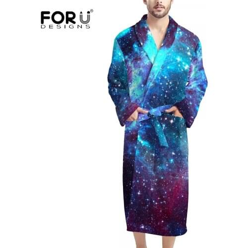 FORUDESIGNS Men's Dressing Gowns